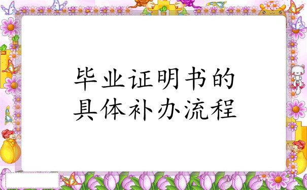 补办流程