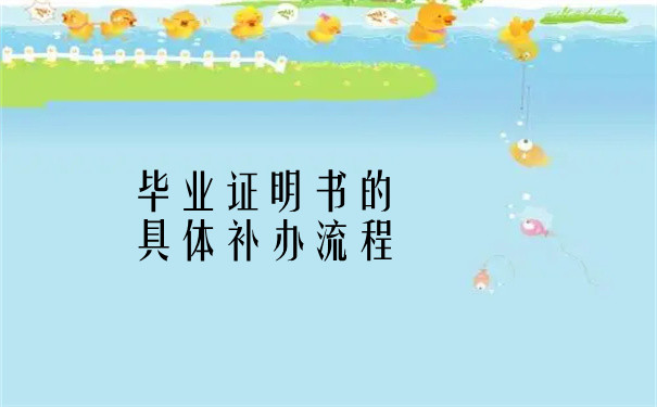 补办流程