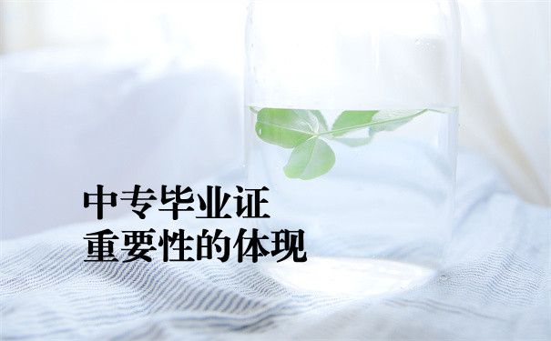 毕业证的重要性