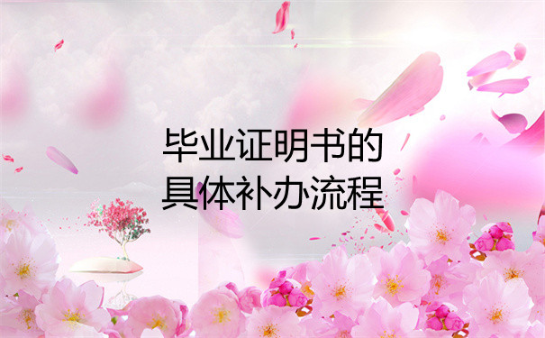 具体补办流程