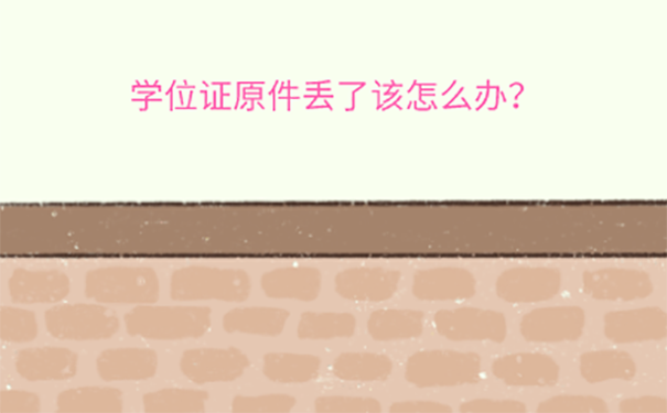 本科学位证上相片丢了怎么办？ 