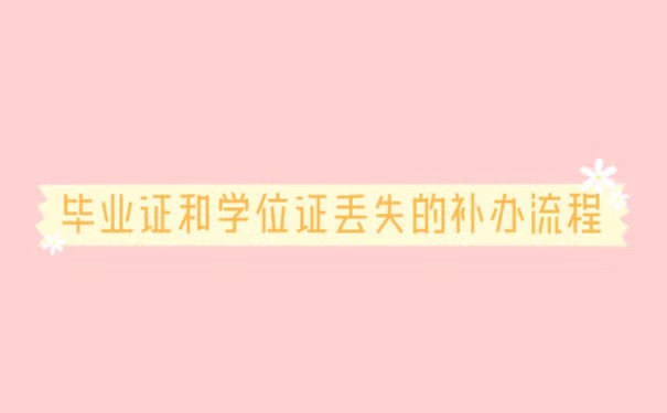 考研毕业证学位证丢失怎么办