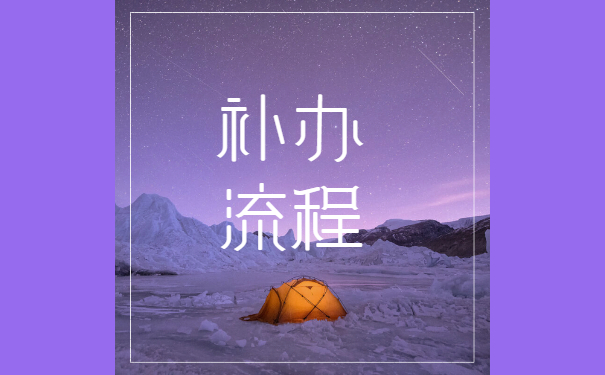 补办流程