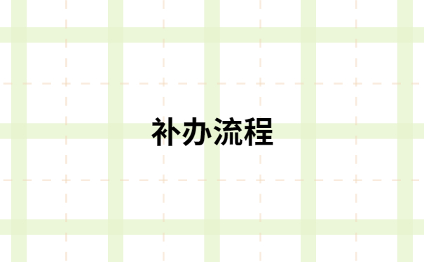 补办流程