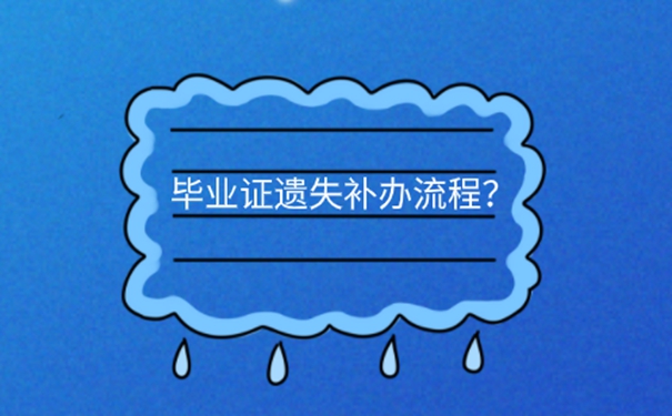 毕业证丢了咋办？ 