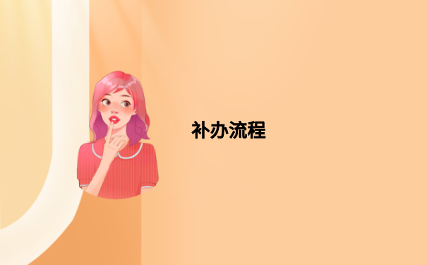 补办流程