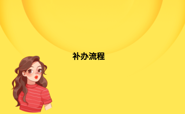补办流程